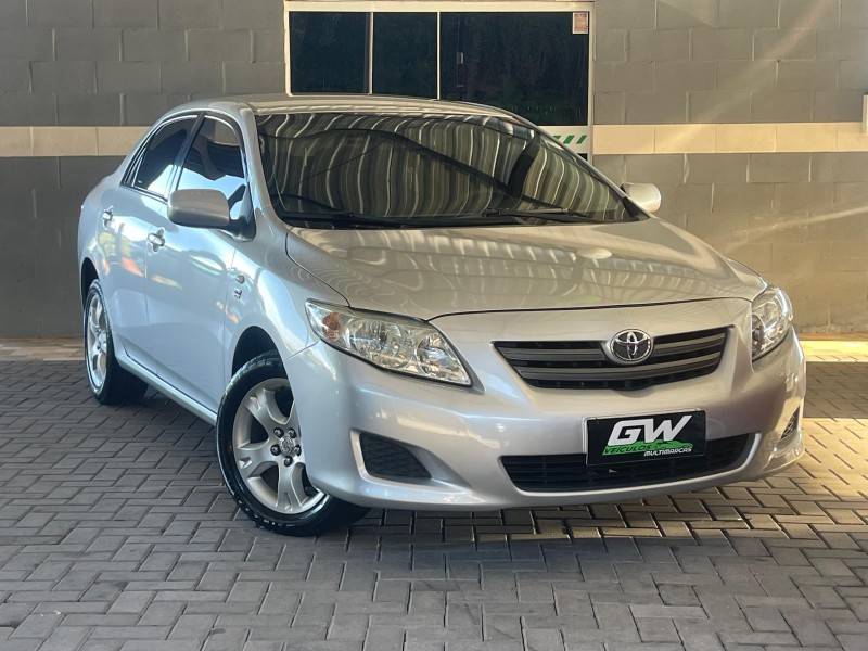 TOYOTA - COROLLA - 2009/2010 - Prata - R$ 58.900,00