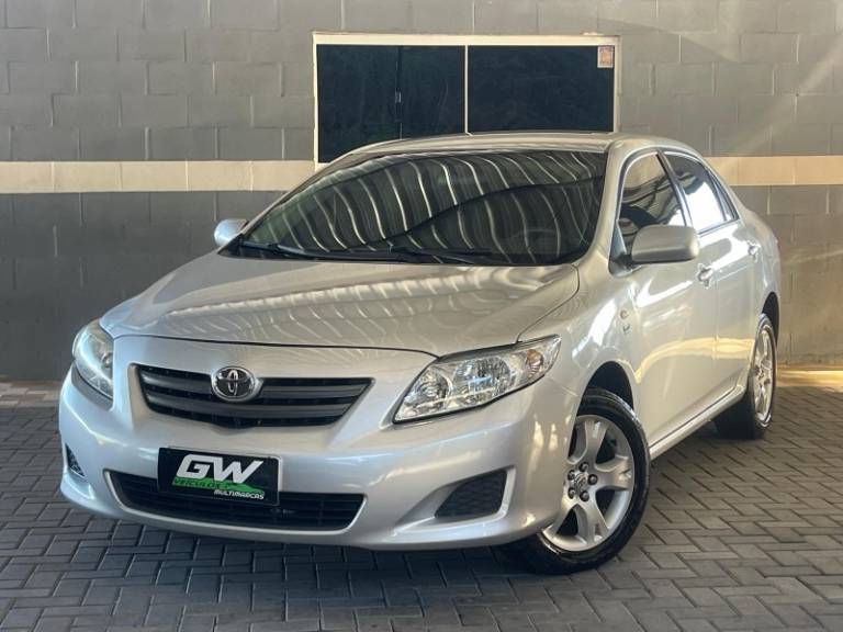TOYOTA - COROLLA - 2009/2010 - Prata - R$ 58.900,00