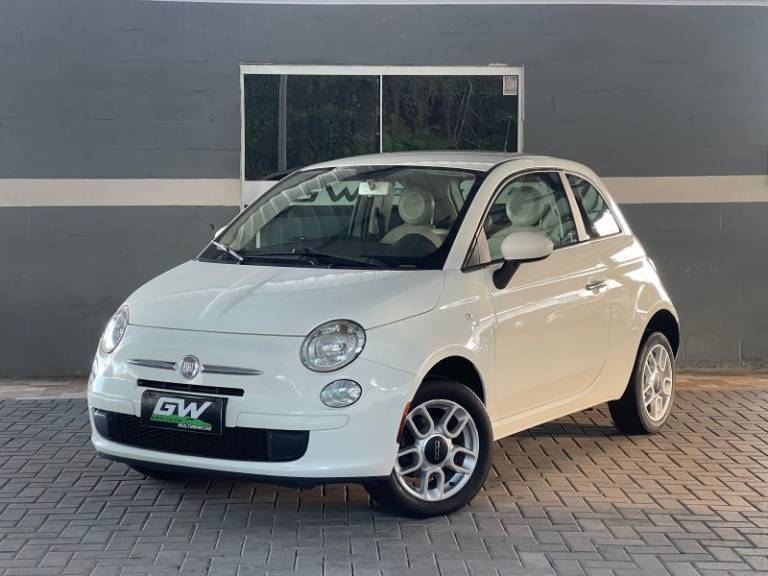 FIAT - 500 - 2012/2012 - Branca - R$ 44.900,00